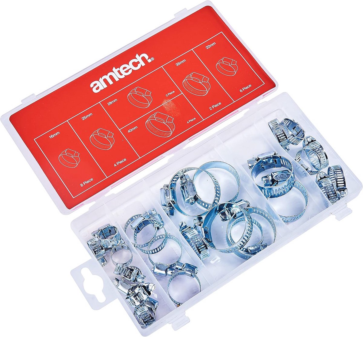 Assortiment van 26 stuks Slangklem Set voor Diverse Toepassingen
