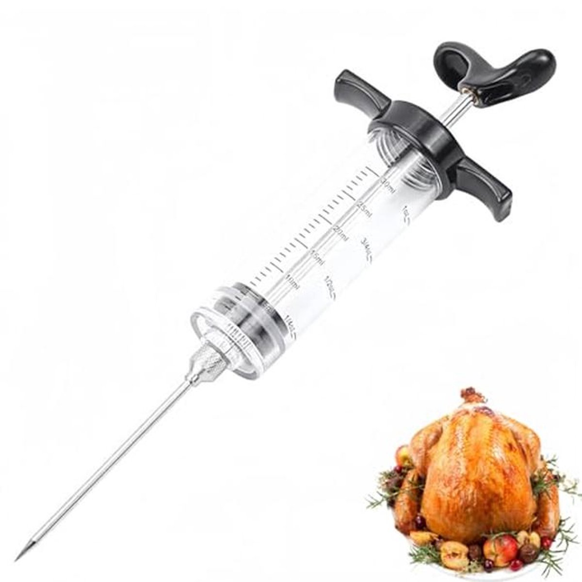 Vleesinjector Spuit voor Perfecte Marinades