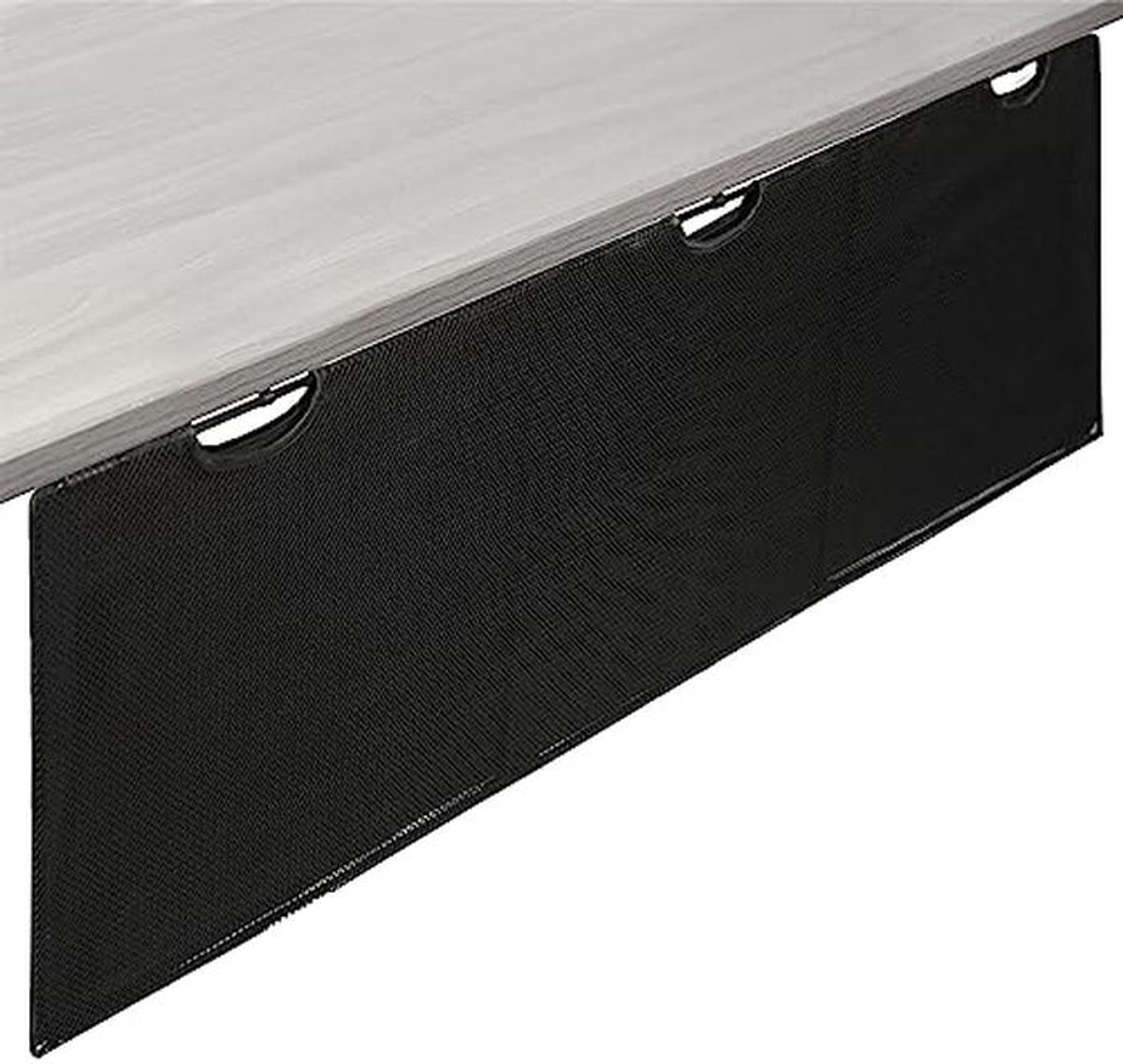 60" Onderbureau Privacy en Kabelmanagement Organizer