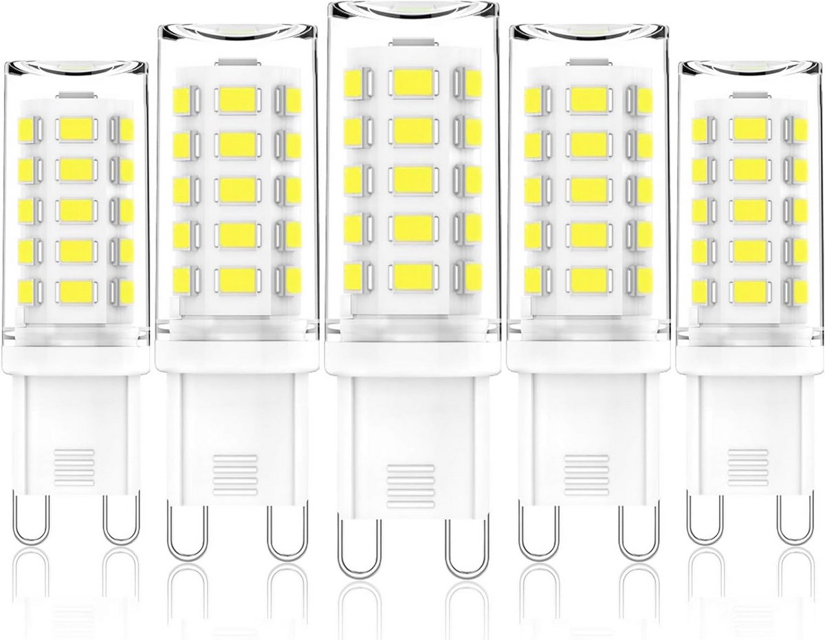 Dimbare G9 LED-lampen 6000K – Energiezuinige 3W Capsulelampen voor Kroonluchters (5-pack)