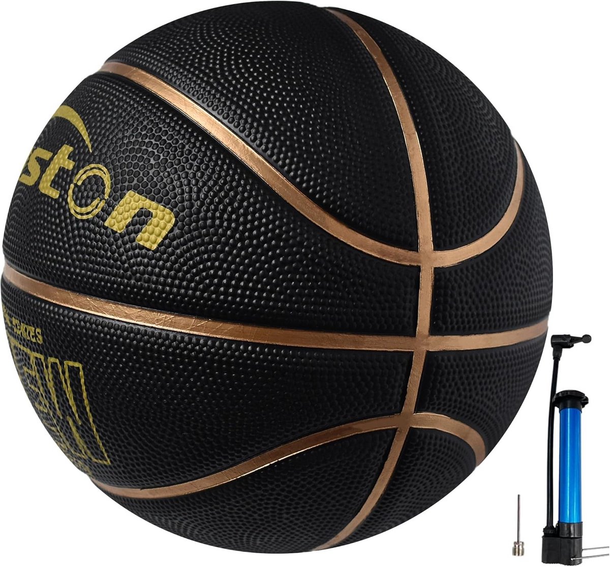 Basketbal voor kinderen maat 5 - beginners, outdoor training met balpomp