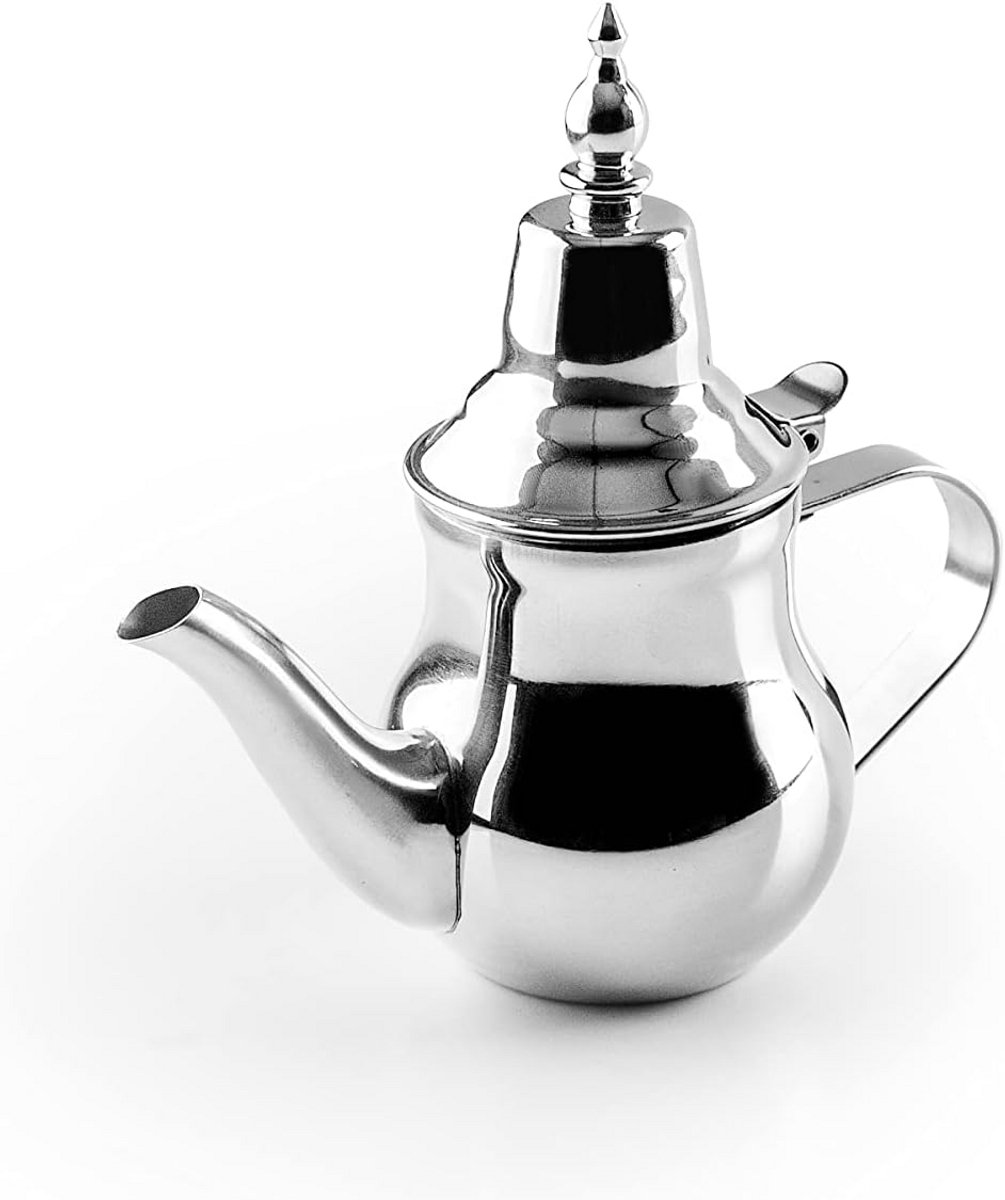 Arabische theepot 0,3 liter van roestvrij staal