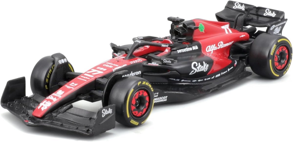 Formule 1 Replica Auto C43 1:43 – Gedetailleerd Model met Racestickers