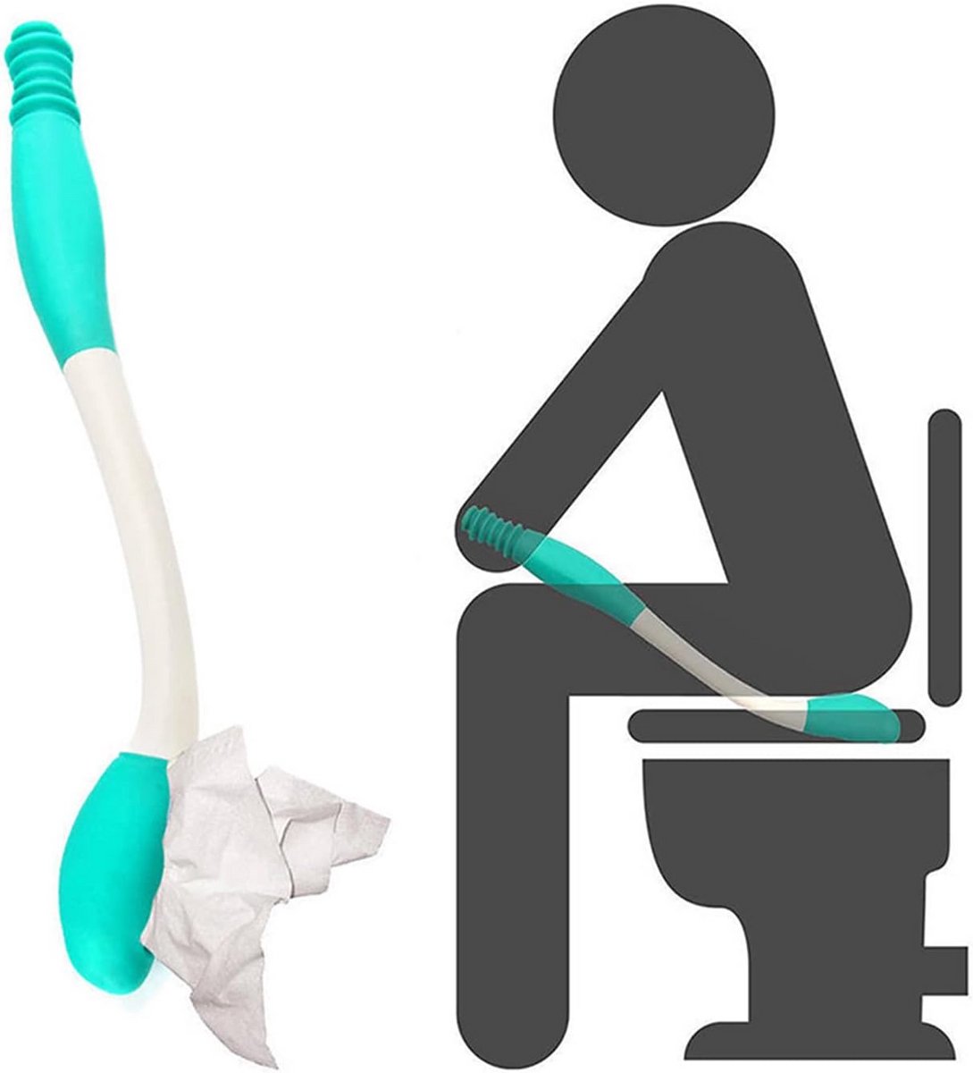 Toilethulp voor Senioren en Zwangere Vrouwen - Afveghulp voor Verbeterde Toilethygiëne