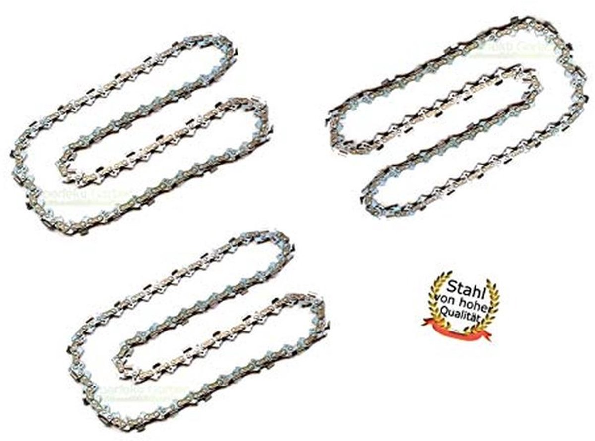 Zaagketting 3X 40 cm 1,3 mm 3/8 inch voor kettingzaag