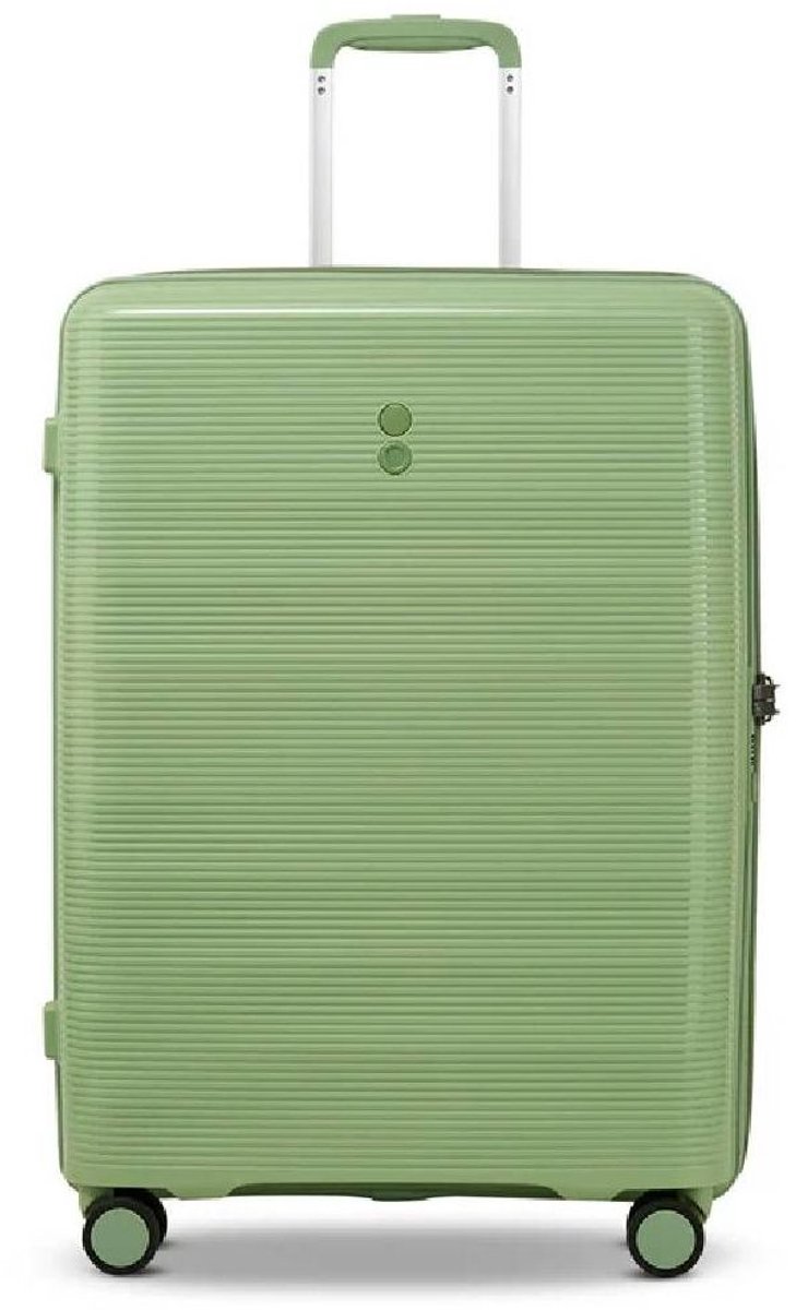 Echolac Forza Koffer 4-Wiel Expandable 65cm Groen - Harde koffers