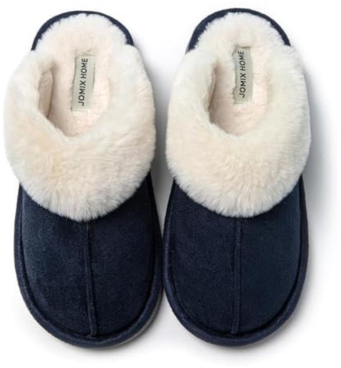 JOMIX Pantoffels Dames Winter Sloffen Dames Comfortabele Pantoffels Pluche Dames Memory Foam Slippers voor Indoor