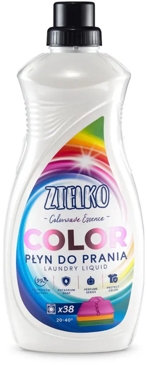 ZIELKO Colorwave Essence Wasmiddel – Kleurwas – 1,52 L (38 wasbeurten)