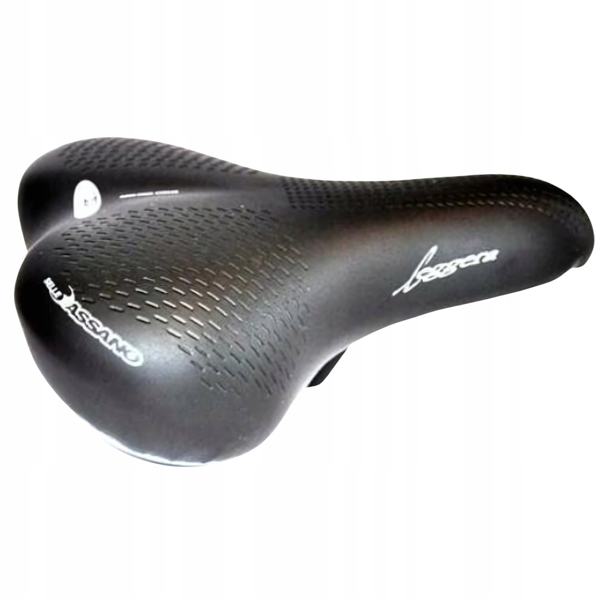 Selle Bassano Leggera Comfort Fietssadel 245x225mm met Klem