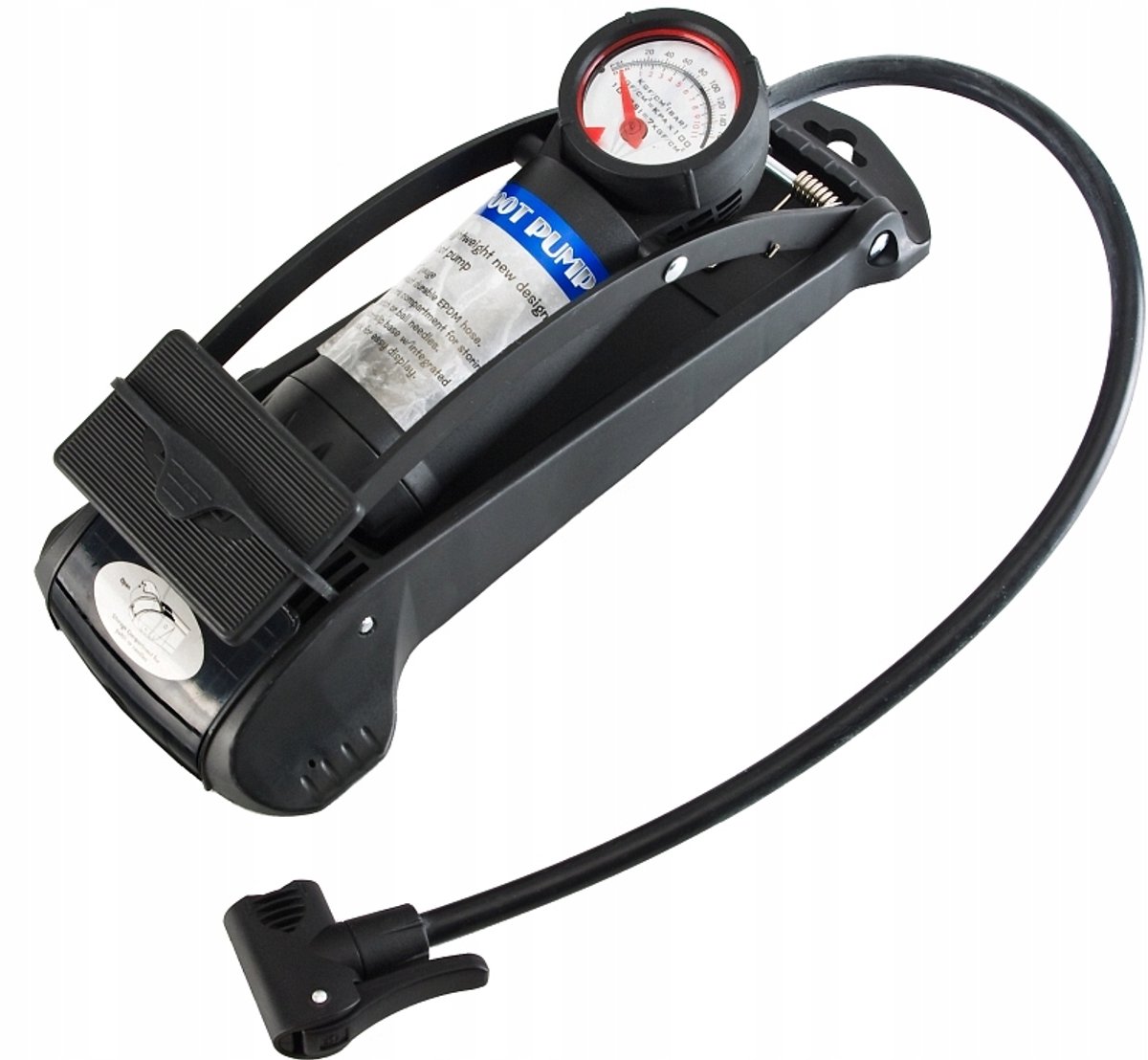 Beto CFT-002 Fietspomp Voetpomp met Manometer