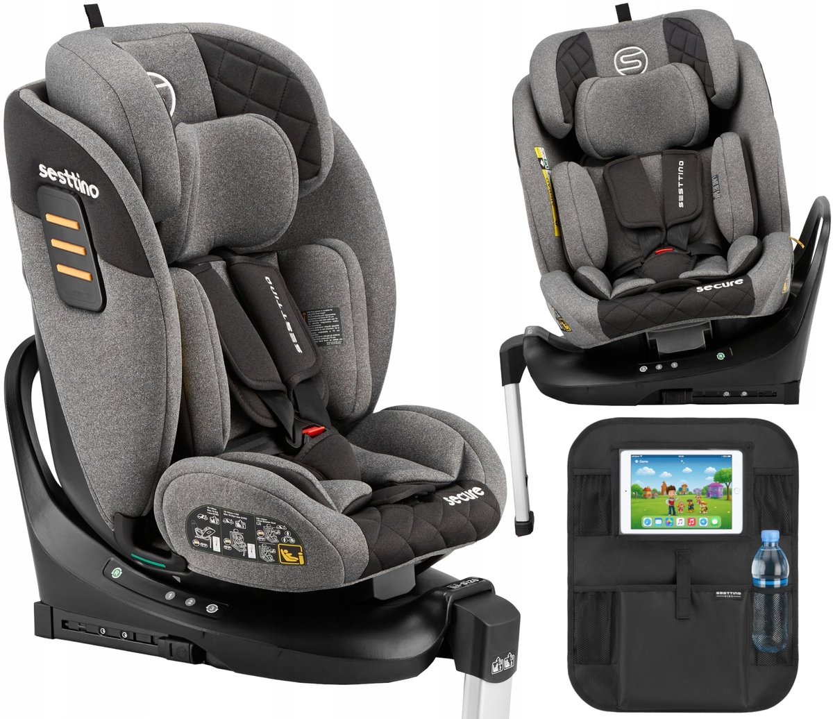 Sesttino i-Size Autostoel 40-150cm 0-36kg 360° Draaibaar ISOFIX