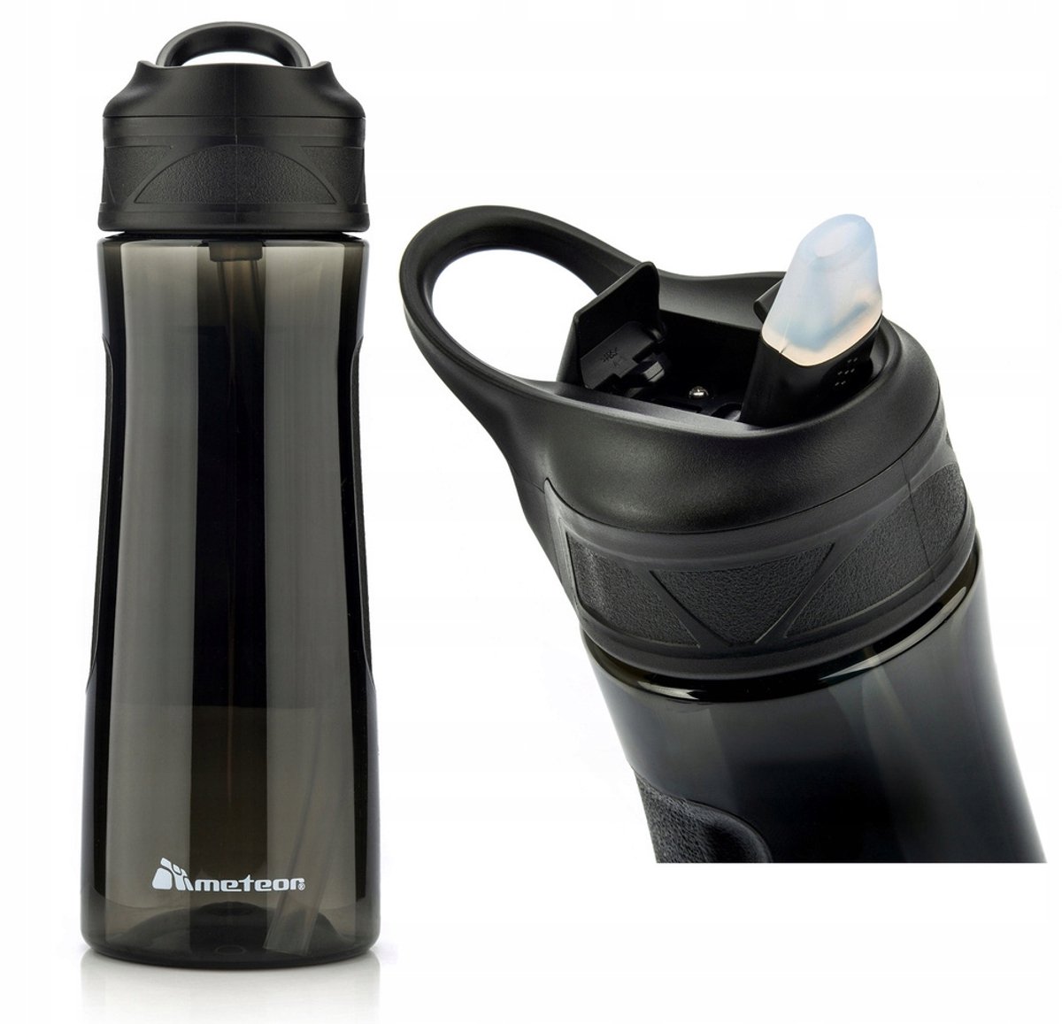Meteor Sport Bidon 670ml met Rietje en Tuit - Ideaal voor Fitness