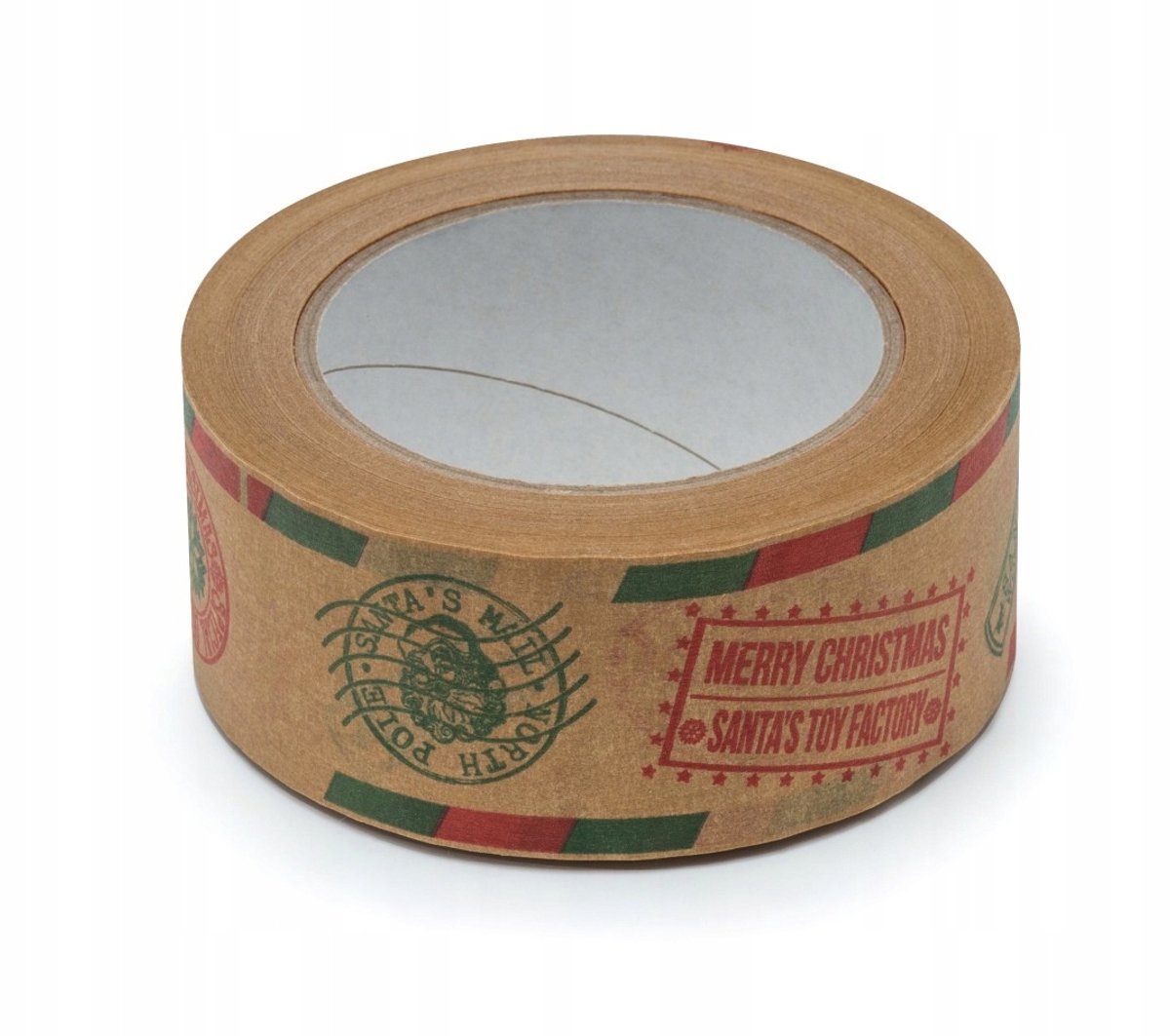 Kerst Inpak Plakband Kerstman 48mm x 50m