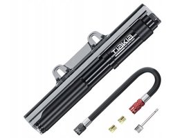 Tiakia Mini Fietspomp Aluminium 260 PSI - Lichtgewicht & Draagbaar