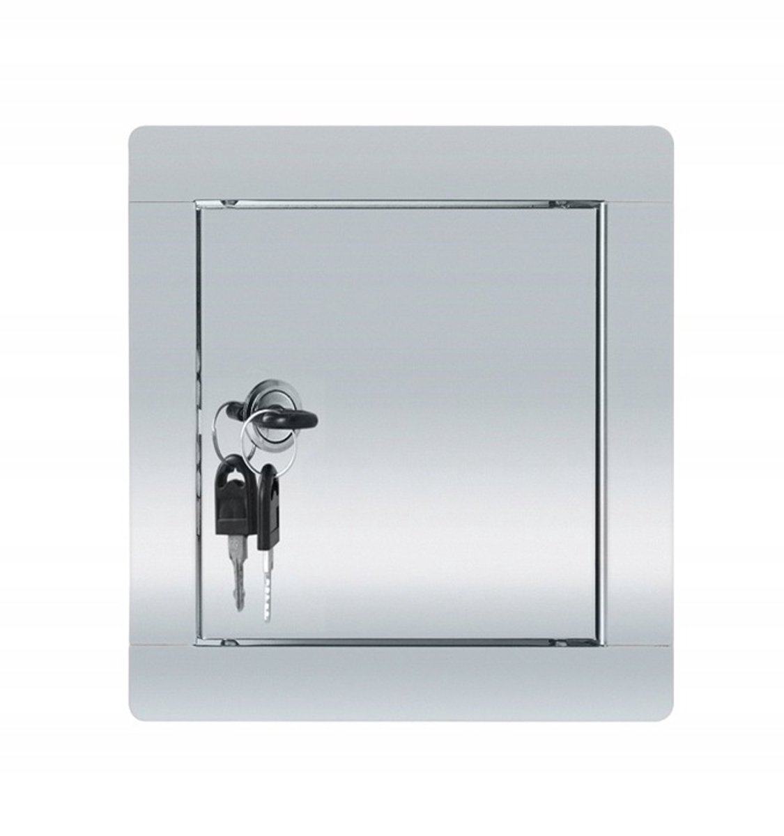 RVS Inspectieluik met Slot 20x20 cm