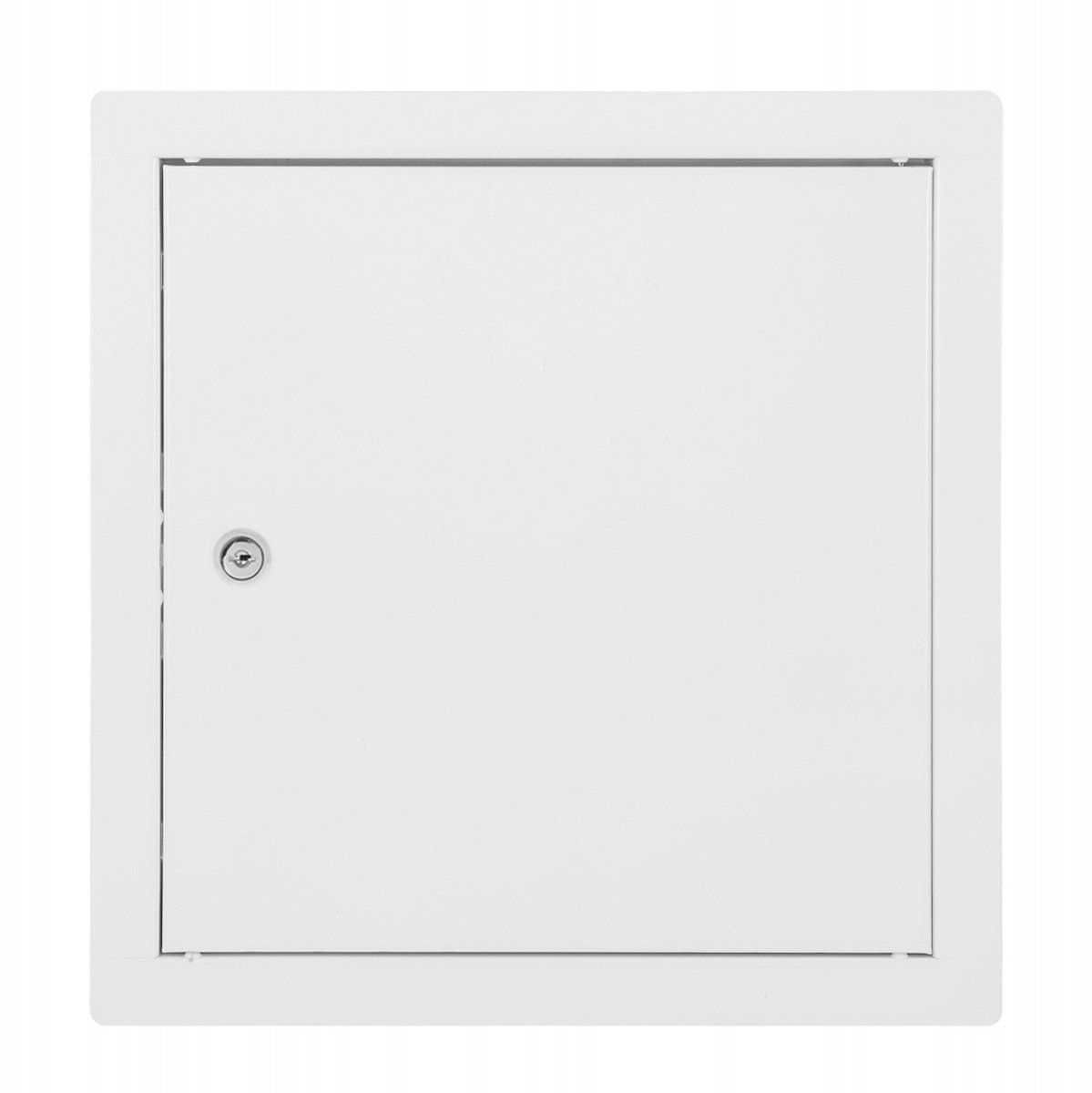 Metalen Inspectieluik Wit 25x25 cm met Slot