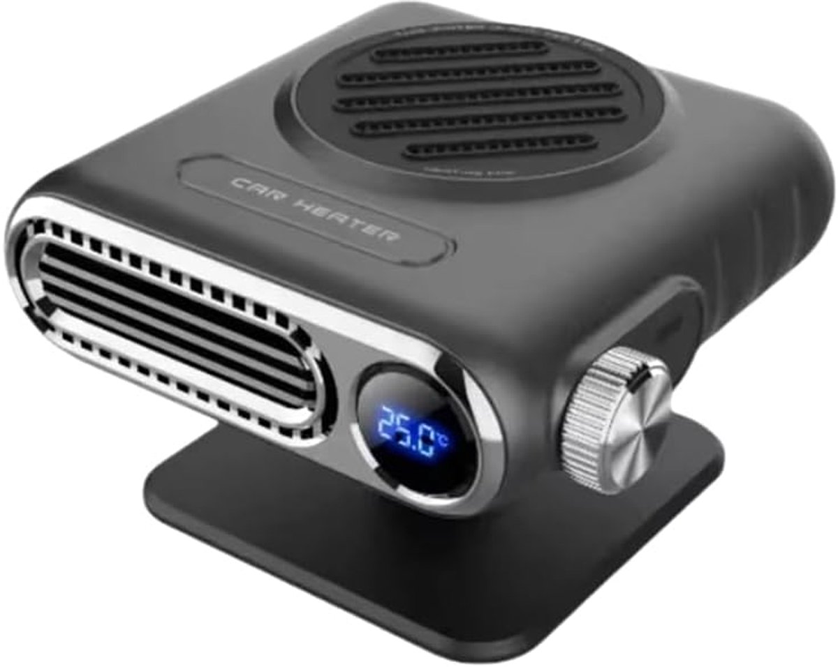 Portable Car Heater Serie - Auto Verwarming - Snel Ontdooien - 3 Ventilatorstanden - Veilig Verwarmen - Energiezuinig - 12V Voeding - Voor Auto, Bus En Vrachtwagen