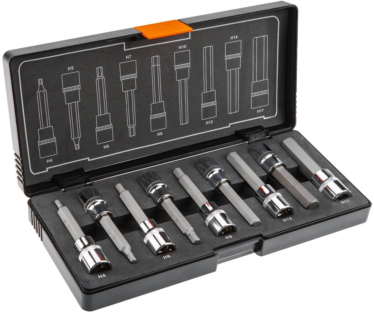 Richmann Torx Bit met Gat 10mm, 35x75mm, S2 Staal