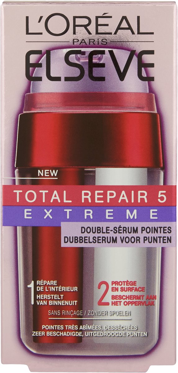 L’Oréal Paris Elsève Total Repair 5 Extreme - Serum 15 ml - Zeer Droog en Beschadigd Haar