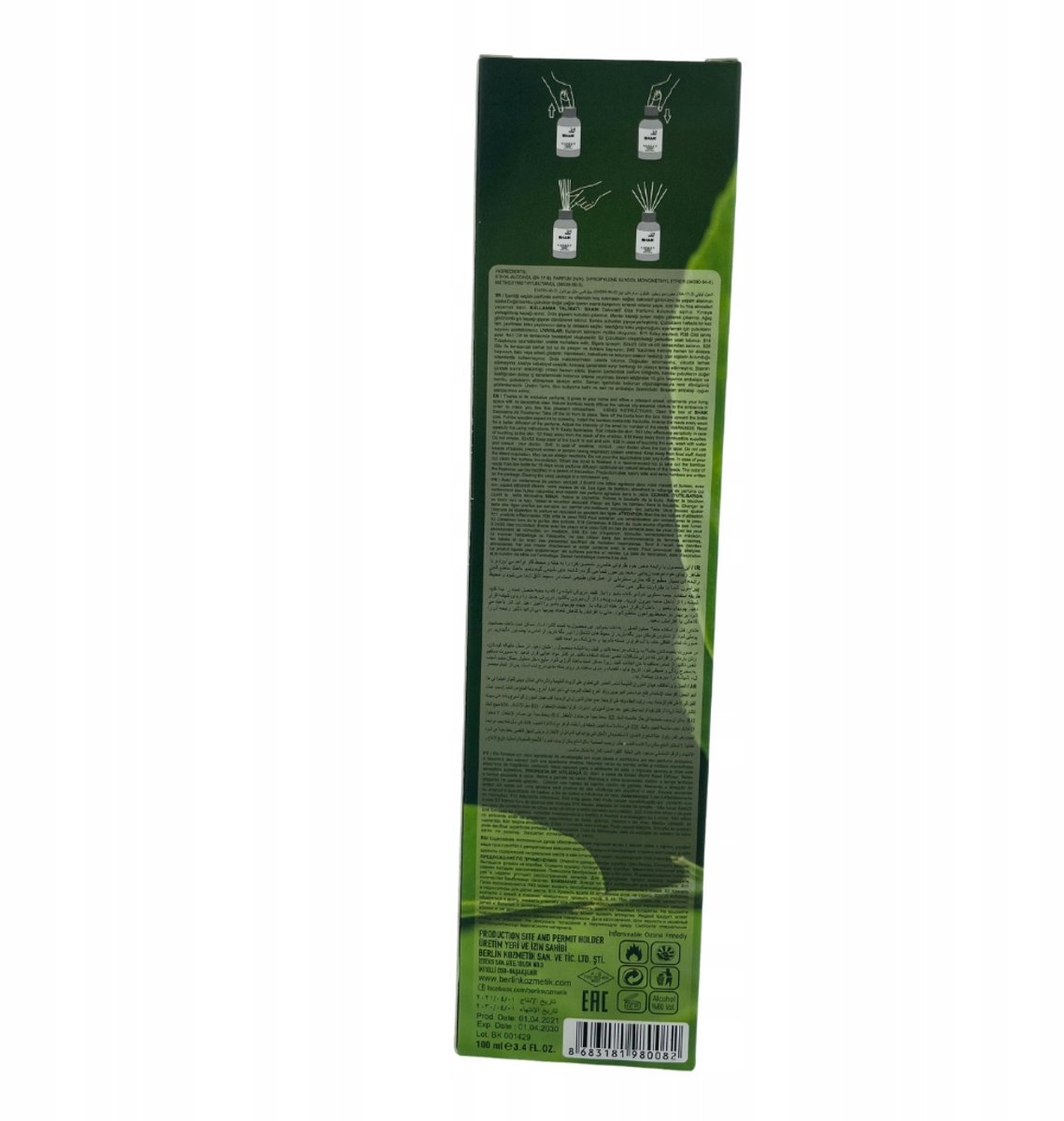 Shaik Groene Thee Geurverspreider 115 ml - Verfrissend en stimulerend