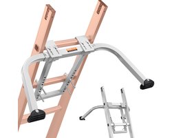 VEVOR Ladder Stabilisator 845x375x405mm Muurladder Afstandhouder Tot 150kg