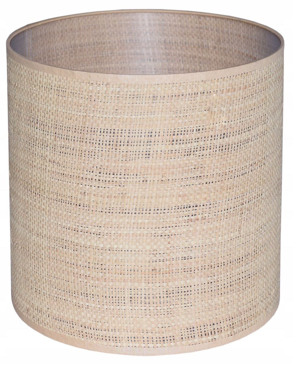 Cilindrische Rotan Lampenkap Boho Stijl - 15x15cm - E27 Fitting