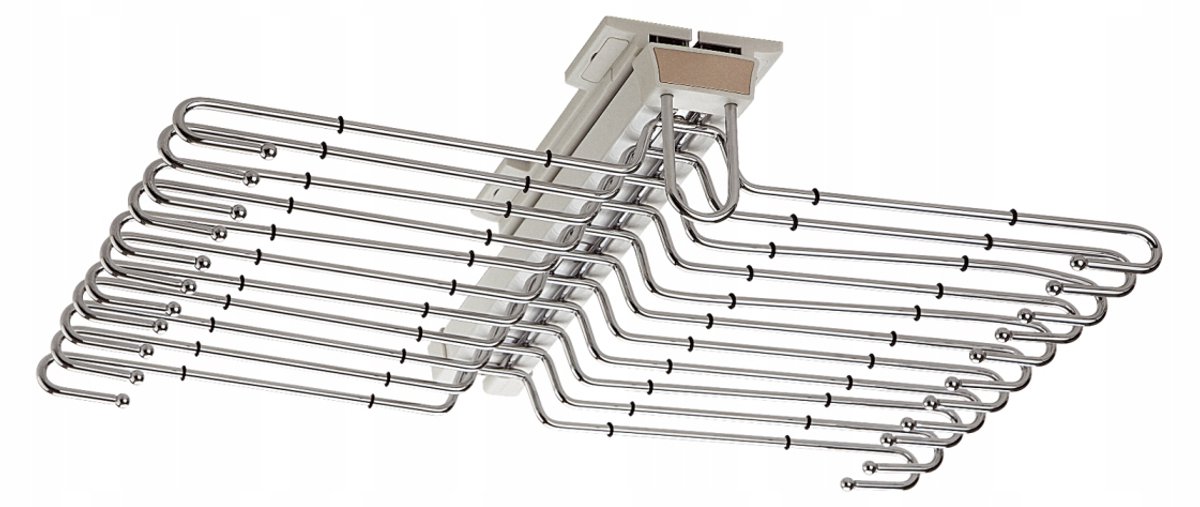 Dubbele Uitschuifbare Broekhanger met Soft-Close - EX012