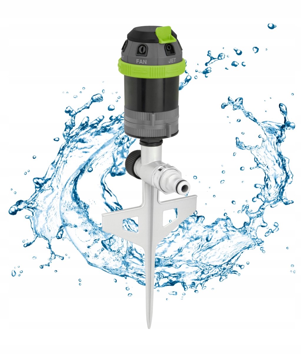 Stalco Garden XTR Turbinewier 6-Functies Sproeier met Staak