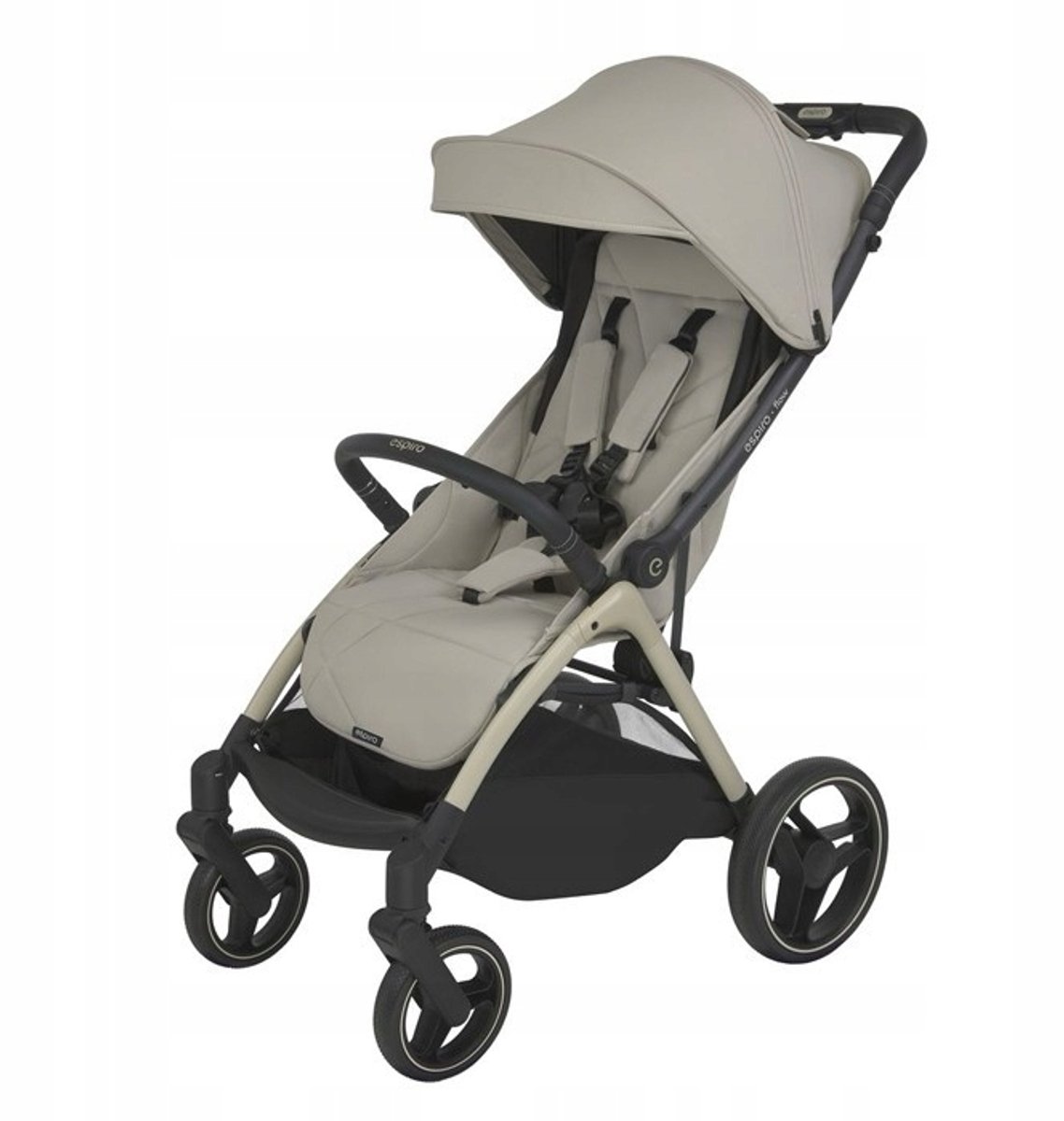 Espiro Flow Kinderwagen - Vanille Aroma, Lichtgewicht & Compact