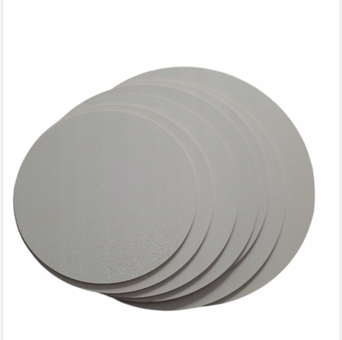 HDF Taartonderlegger Wit Rond 20 cm - Geurloos & Stevig