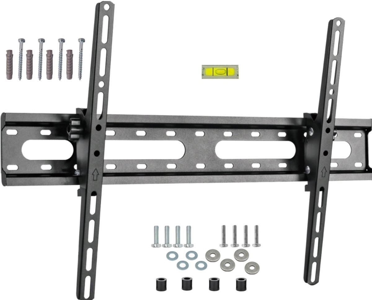Verstelbare TV muurbeugel 32-86 inch, Kantelbaar, VESA 45kg