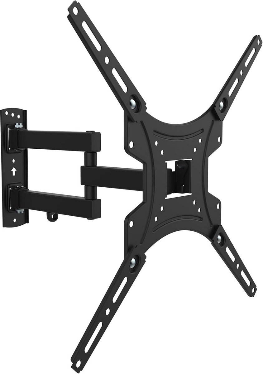 Draaibare TV Muurbeugel voor 13-60 inch Tv's - Max. 30 kg, VESA 400x400 - Uittrekbaar en Hellend