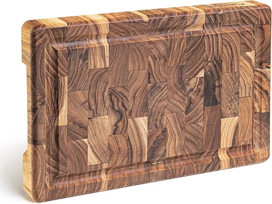 Houten Snijplanken Voor De Keuken, Snijplankset Met Sapgoot In 3 Delige Set Klein Medium En Groot Charcuterie Chopping Slagerblok Vlees 3283455256