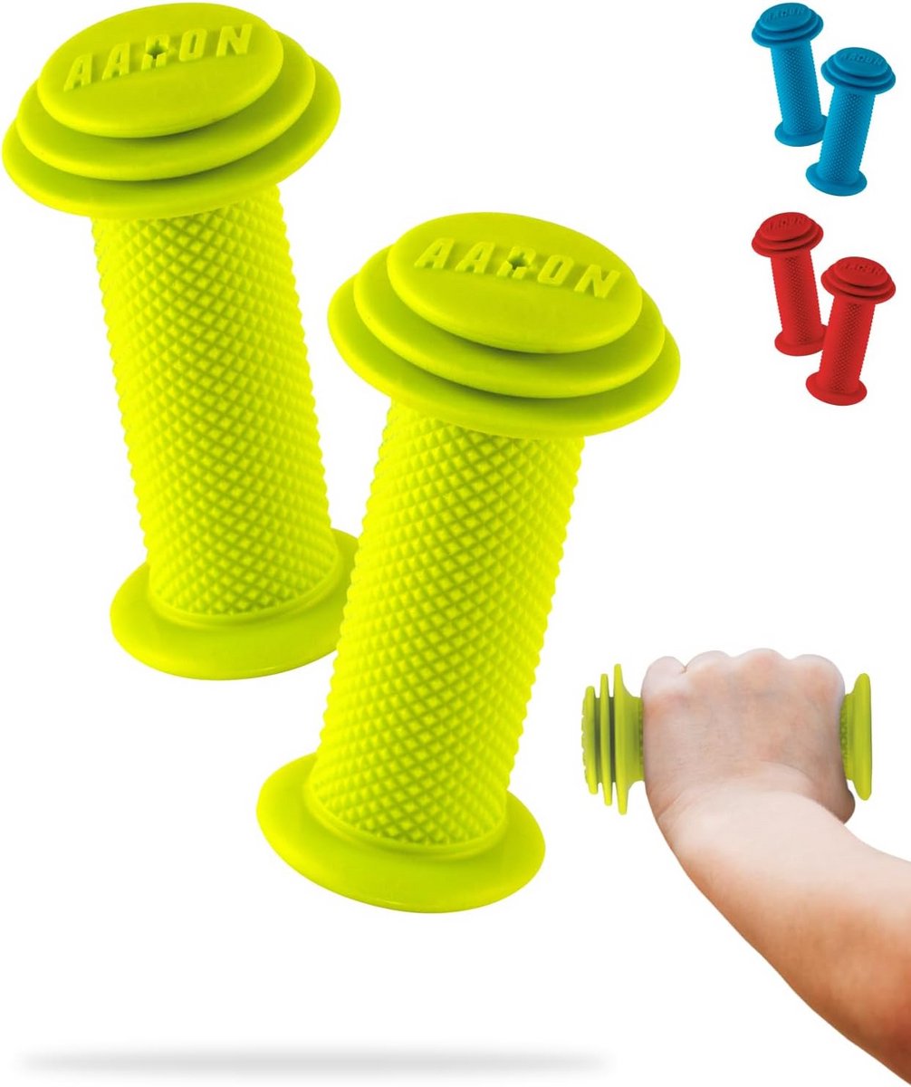 Kindersiergrips voor Fiets, Loopfiets en Scooter met Schokabsorptie