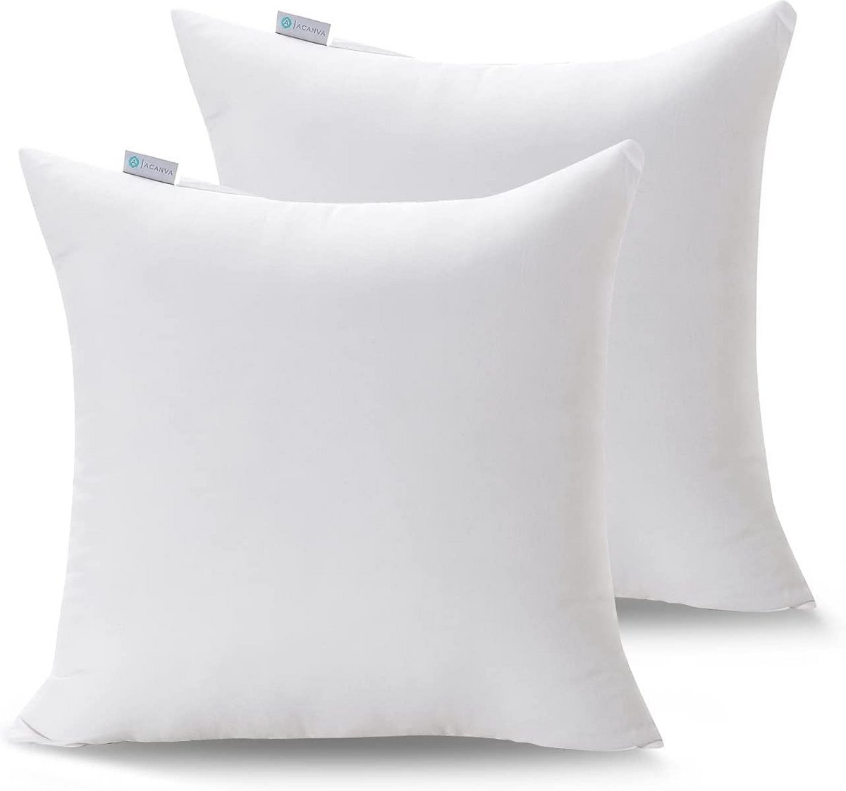 Sierkussen Inzetstukken - Kussen Vulling - Bank Decoratie - Extra Pluizig - 2 stuks 70x70cm - Wit
