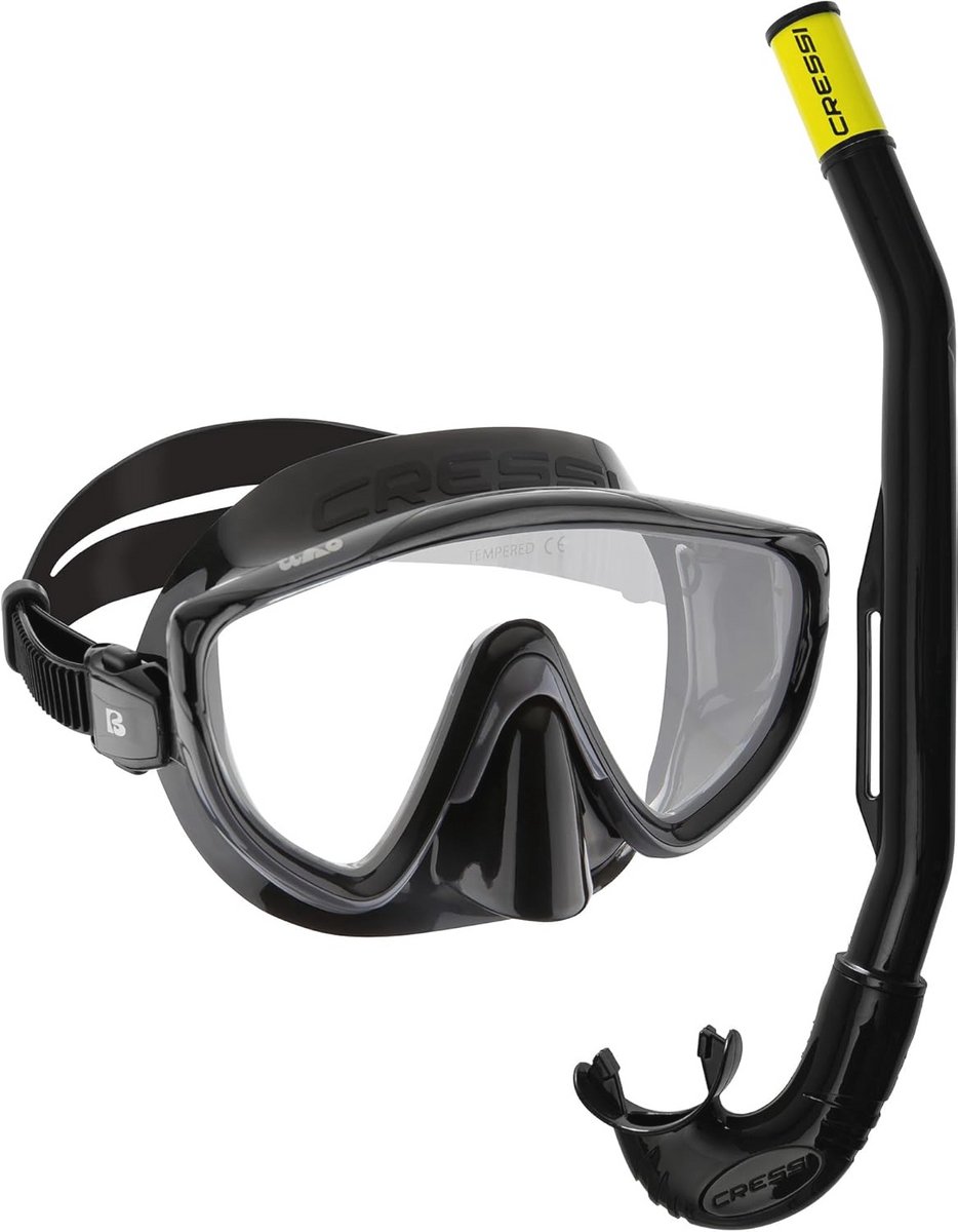 Snorkelmasker en Snorkelbuis Set voor Beginnende en Ervaren Snorkelaars