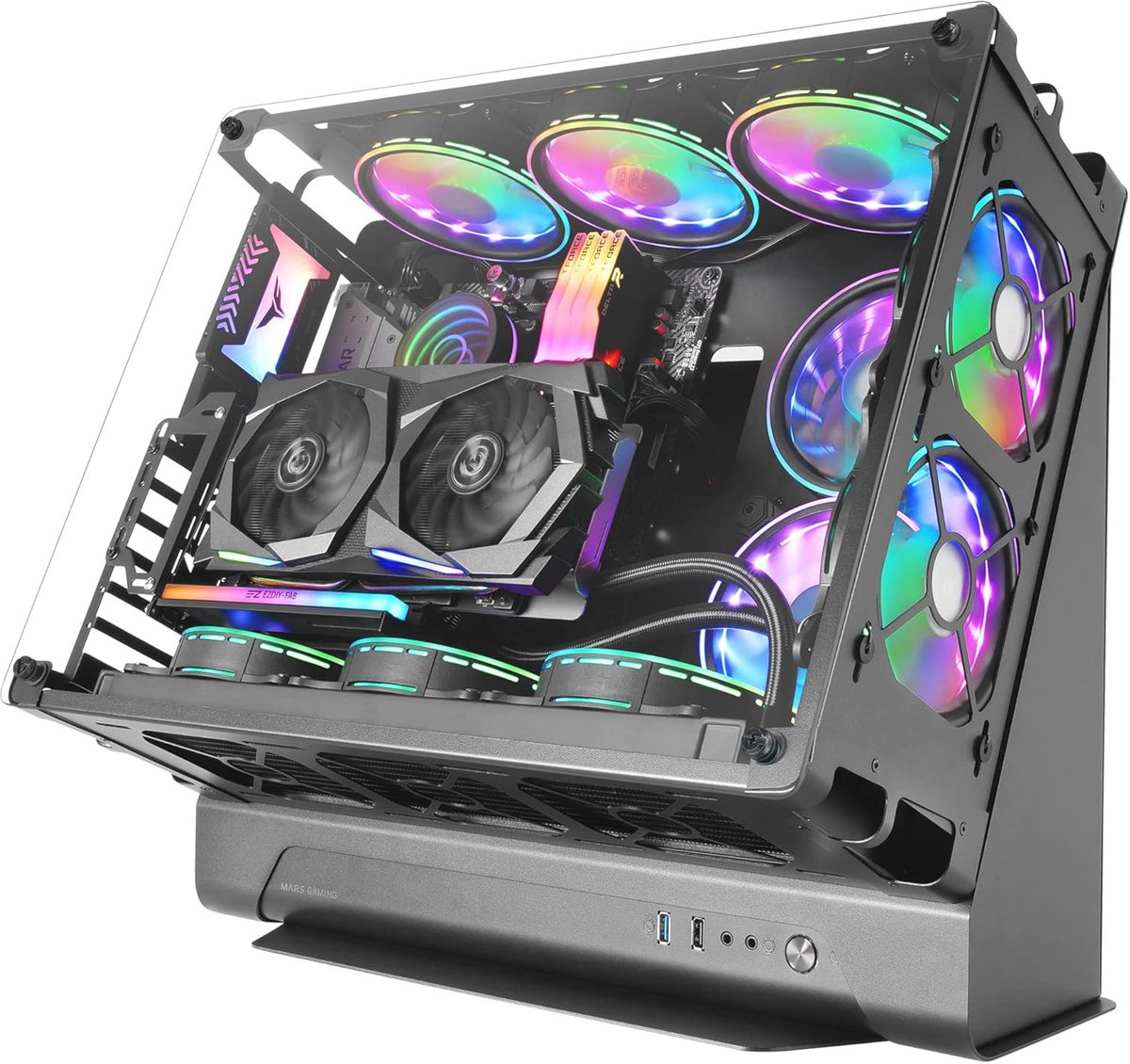 ATX XL Gaming Behuizing met Dual Chamber - Custom Premium Edition