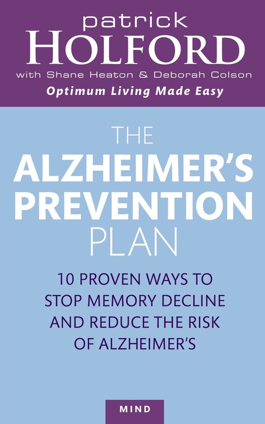 The Alzheimer's Prevention Plan - cover