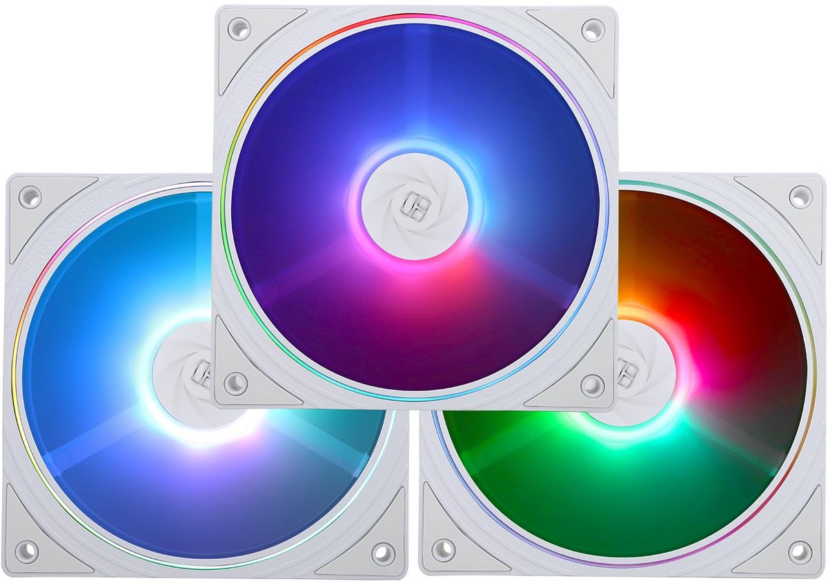120mm PC Ventilator met ARGB Verlichting en PWM - Stille en Krachtige Behuizing Koeler