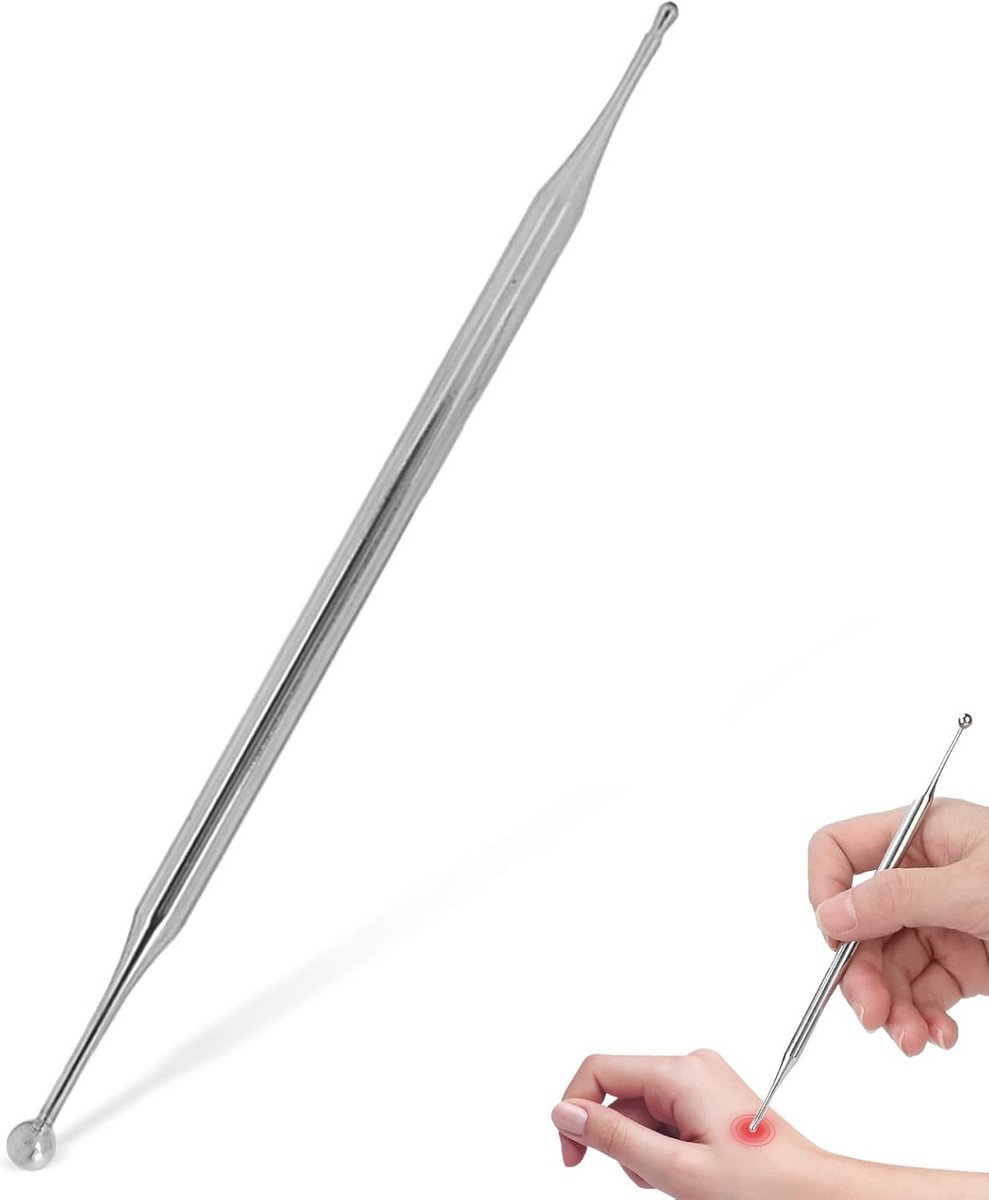 Duale Hoofd Gezichts Reflexologie Tools voor Ooracupunctuur en Lichaamsmassage