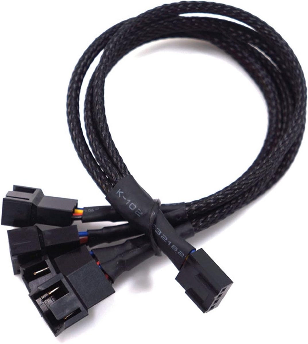 4-Pin PWM Ventilator Splitter Kabel voor PC - 1 naar 4 Converter