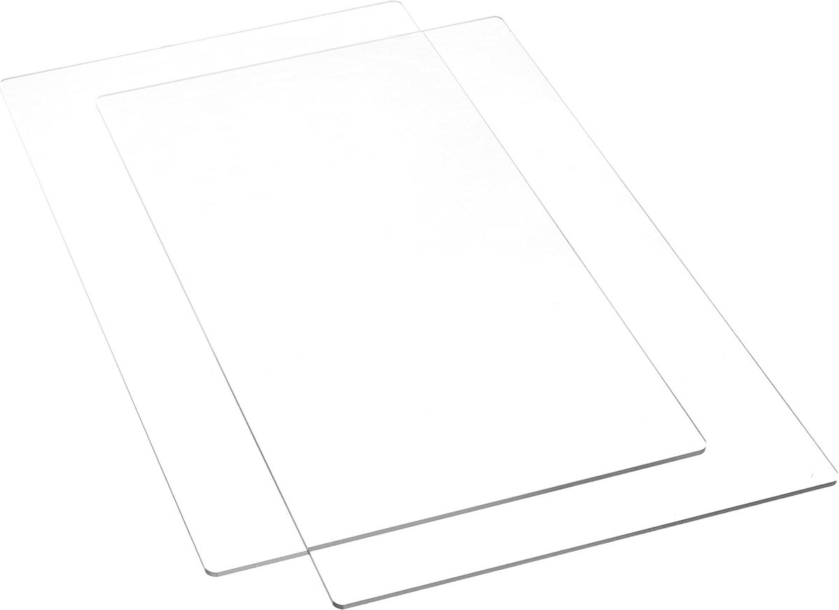 Snijplaten voor Big Shot Plus - Standaard, 38 x 22,5 cm, 2 Stuks