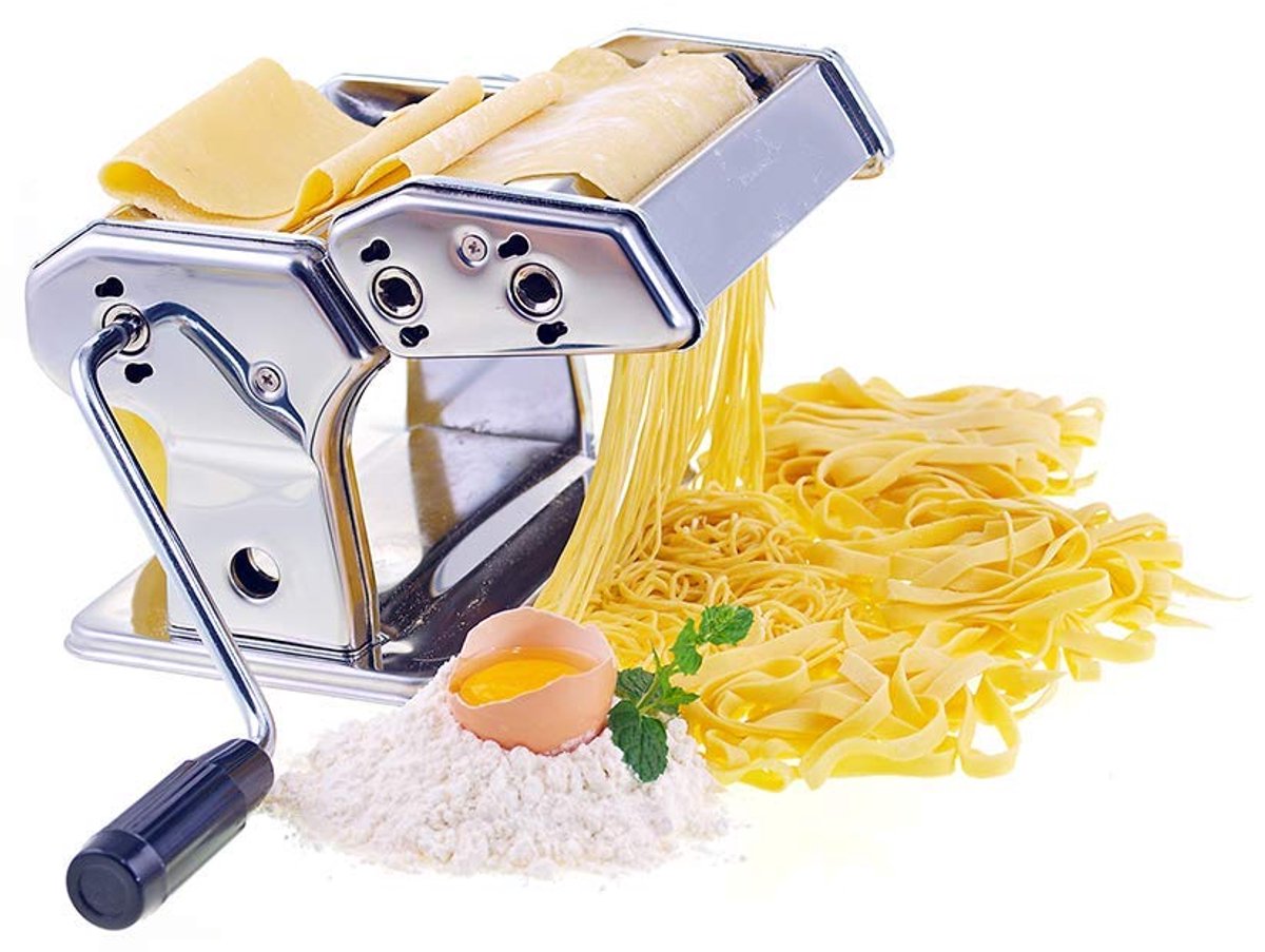 Unyqoos® Handmatige pastamachine voor het maken van verse pasta thuis