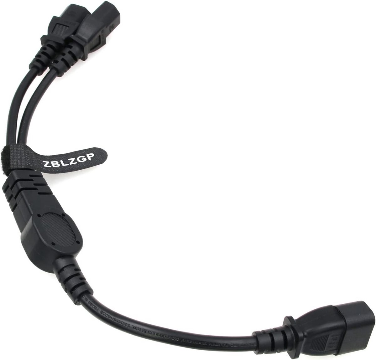 C14 naar 4x C13 Y-Splitter Verlengkabel voor UPS en PDU - 250V/10A