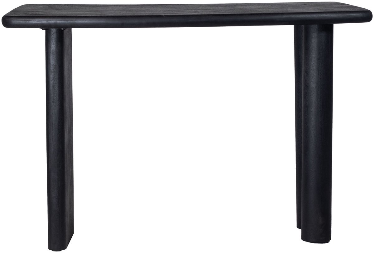 Giga Meubel Sidetable Rumi - Zwart Mangohout - 113x44x76cm