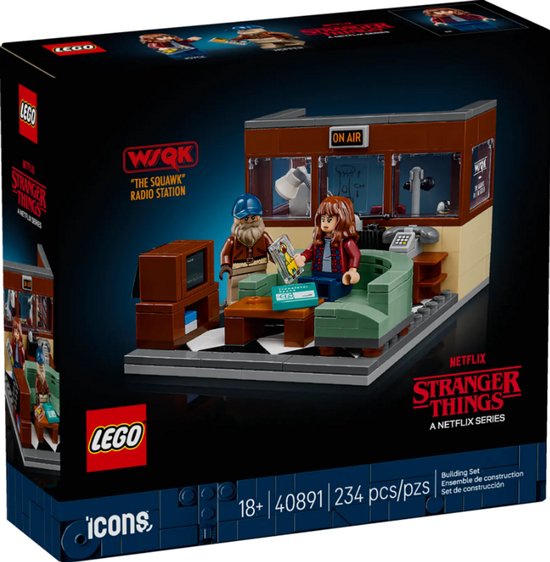 Lego Stranger Things: WSQK Radiostation - 40891