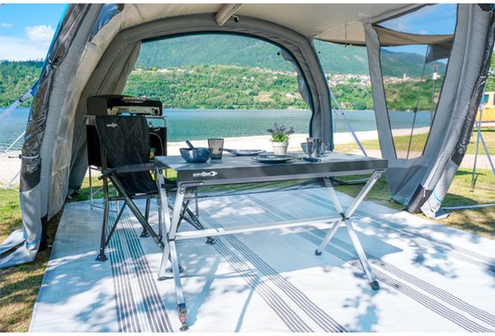 Brunner Axia 4 Titanium campingtafe 122 x 76 cm van Brunner — afbeelding 2