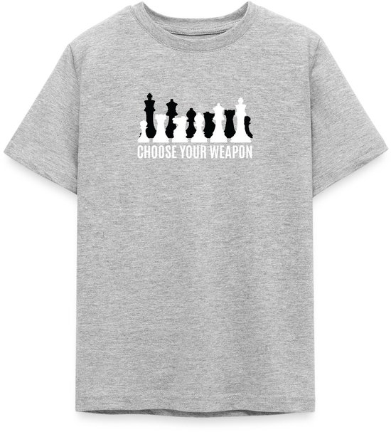 Schaak Choose Your Weapon T-Shirt Tiener
