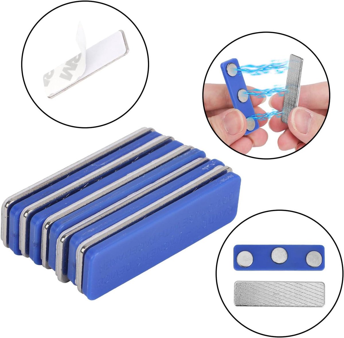 10pcs Gordijnmagneten Sluiting Met Tack Gordijn Gewichten Magneten Knop Gordijn Magnetische Holdback Knop Voorkomen Dat Licht Lekt