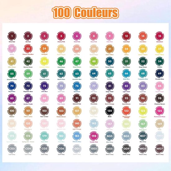 Shuttle Art Alcohol Markers, 50 Kleuren 1 Blender, Alcoholmarkeerstiften met Dubbele punt (Beitel & Fijn), Alcoholstiften met Etui voor Illustratie en Kleuren, Geschikt voor Kinderen en Volwassenen Shuttle Art Alcohol Markers, 50 Kleuren 1 Blender, Alcoholmarkeerstiften met Dubbele punt (Beitel & Fijn), Alcoholstiften met Etui voor Illustratie en Kleuren, Geschikt voor Kinderen en Volwassenen